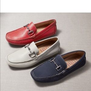 1901 Destin Red Leather Driving Shoe